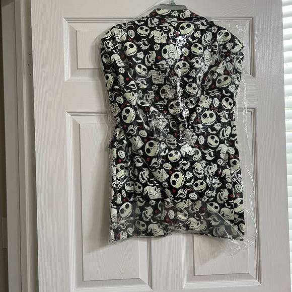 Disney The Nightmare Before Christmas Glow In The Dark Jacket Blazer Men's S/M - Picture 5 of 6